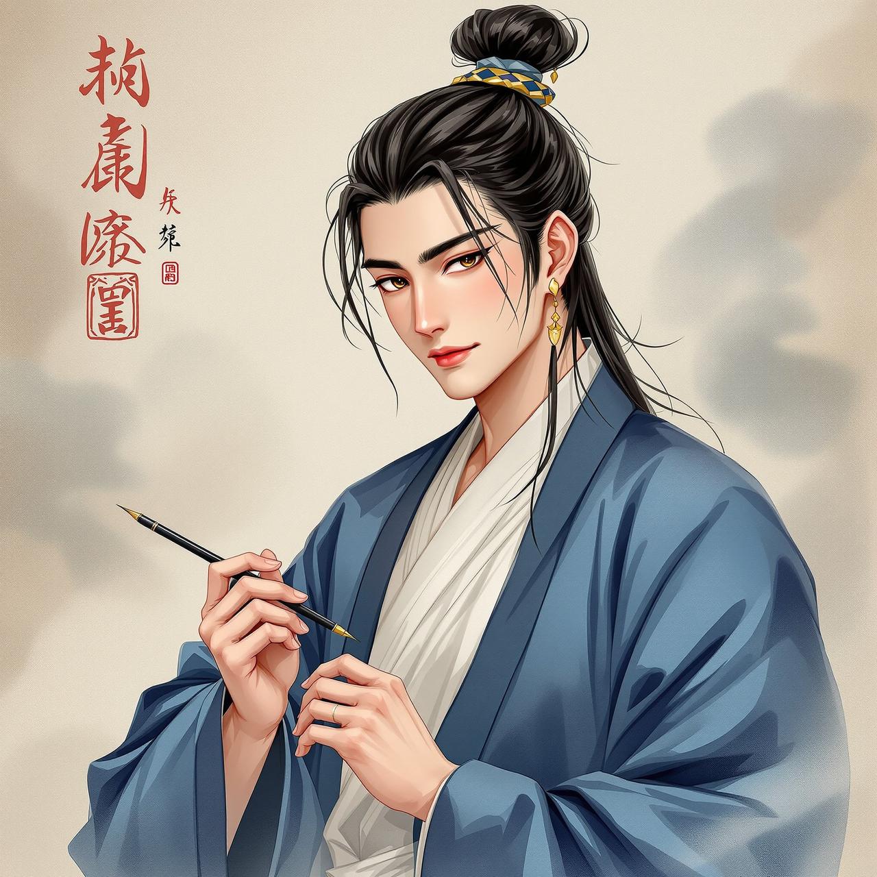 汗汗漫画团队成员 墨染青衫